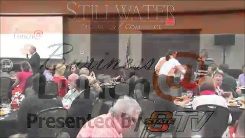 Thumbnail for entry March 13, 2015: Stillwater Chamber of Commerce Business@Lunch Featuring OSU President Burns Hargis