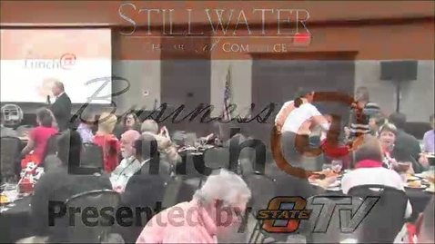 Thumbnail for March 13, 2015: Stillwater Chamber of Commerce Business@Lunch Featuring OSU President Burns Hargis