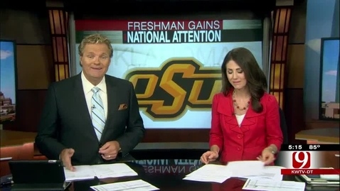 Thumbnail for entry IN THE NEWS:  OSU Student Wins $10,000 Scholarship From FOX News