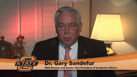 Thumbnail for Provost Gary Sandefur announces search for vice president for research