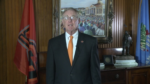 Thumbnail for entry OSU President Burns Hargis Discusses S.I. Stories