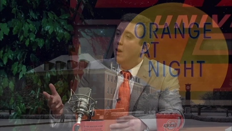 Thumbnail for ORANGE AT NIGHT: Snow Day Tweets to President Hargis