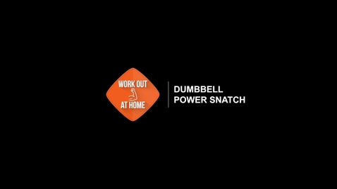 Thumbnail for Dumbbell Power Snatch