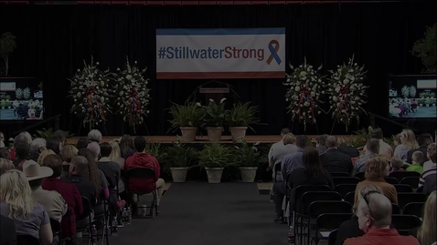 Thumbnail for entry StillwaterStrong Memorial Service Excerpts