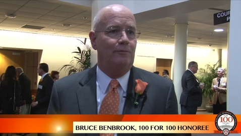 Thumbnail for entry Bruce Benbrook - 100 For 100 Honoree