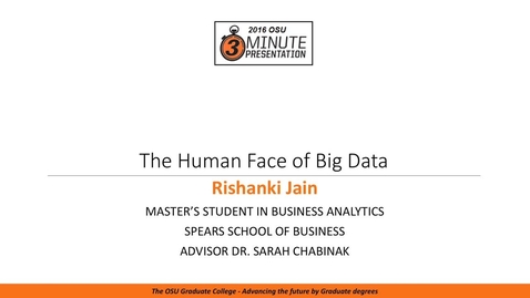 Thumbnail for 2016 OSU 3MP Finals Presentation Rishanki Jain