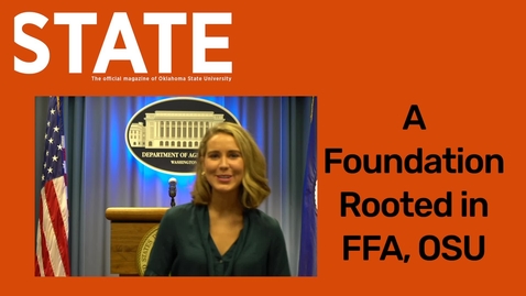 Thumbnail for A Foundation Rooted in FFA, OSU
