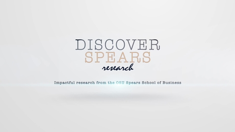 Thumbnail for Spears Business Research Minute - Brad Lawson
