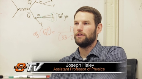 Thumbnail for entry OSU Physicist Dr. Joseph Haley