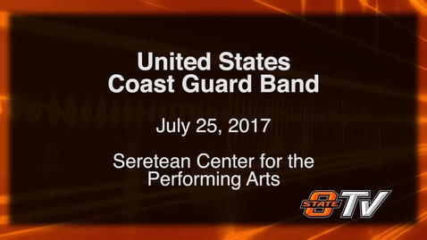 Thumbnail for entry The United States Coast Guard Band visits OSU