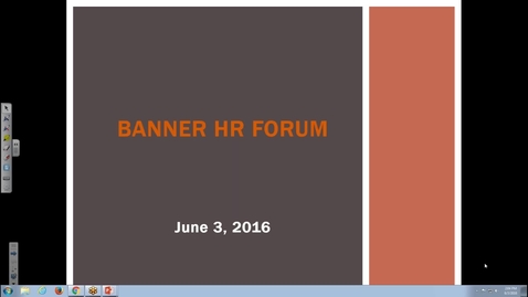 Thumbnail for entry Banner HR Forum, June 3, 2016