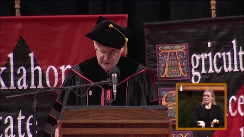 Thumbnail for Spring 2017 Commencement Speaker:  Joseph Eastin