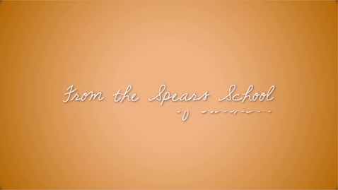 Thumbnail for Spears School Research Minute: Cynthia Wang