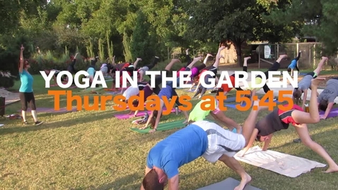 Thumbnail for entry Yoga in the Garden Pre Roll