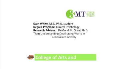 Understanding Generalized Anxiety >> Evan White Understanding Debilitating Worry In Generalized Anxiety Understanding Generalized Anxiety >> Evan White Understanding Debilitating Worry In Generalized Anxiety