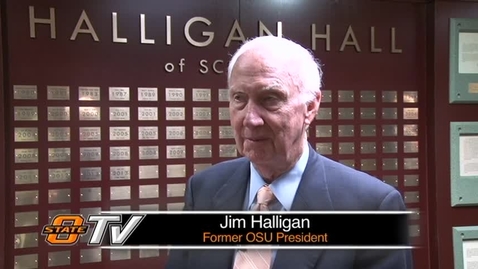 Thumbnail for entry Halligan Hall Dedication