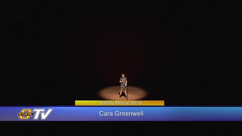 Thumbnail for  Cara Greenwell Performance: 2018 Varsity Revue