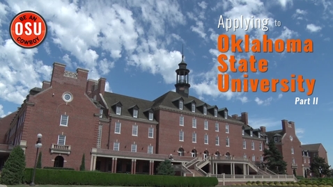 Thumbnail for Applying to OSU: Part II