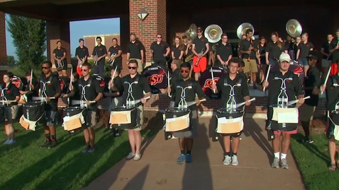 Thumbnail for entry Student Welcome Move-In Day: Cowboy Marching Band