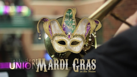 Thumbnail for entry Mardi Gras at the Student Union 2015