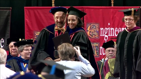 Thumbnail for Graduate College  Masters Candidates Commencement: Spring 2013 