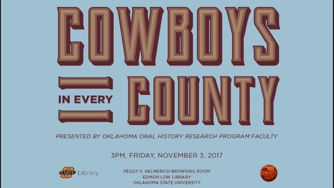 Thumbnail for entry Cowboys In Every County