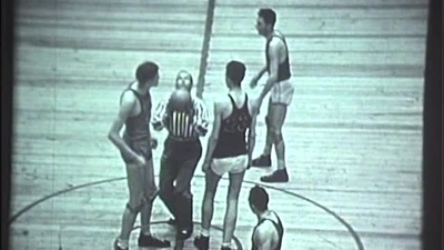 Former Oklahoma A&M basketball All-American Bob Kurland passed away in his sleep on September 29, 2013.  Kurland led Oklahoma A&M to NCAA championships in both 1945 and 1946.  This is video of Kurland playing basketball in 1945....