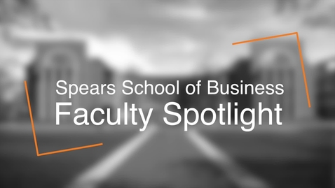 Thumbnail for Spears School Faculty Spotlight - Lex Smith