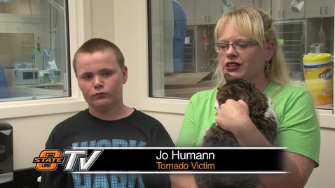 Thumbnail for entry Tornado Victims Find Family Cat After Six Days