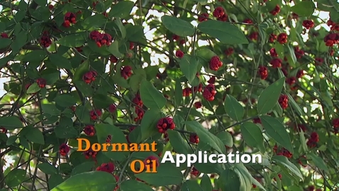 Thumbnail for entry Oklahoma Gardening: Dormant Oil Application