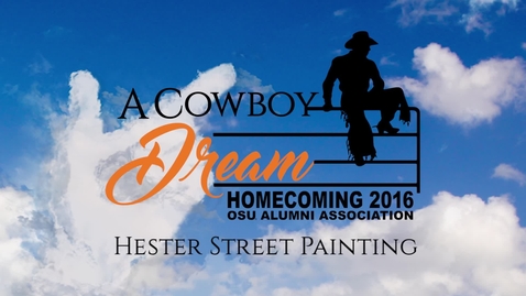 Thumbnail for entry Hester Street Painting: Homecoming 2016