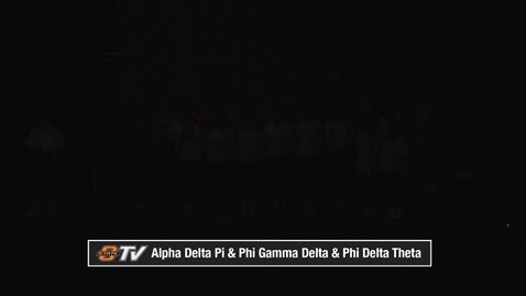 Thumbnail for entry Alpha Delta Pi &amp; Phi Gamma Delta &amp; Phi Delta Theta: 2017 Spring Sing