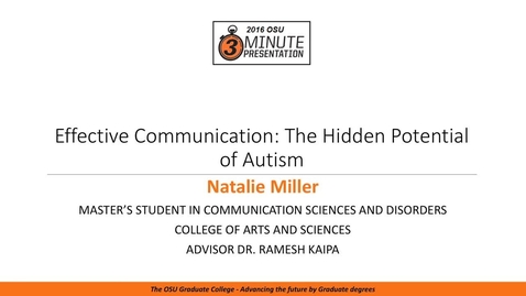 Thumbnail for 2016 OSU 3MP Finals Presentation Natalie Miller
