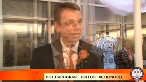 Thumbnail for entry Bill Hardgrave - 100 For 100 Honoree