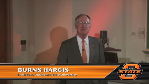 Thumbnail for entry Welcome Message from President Hargis