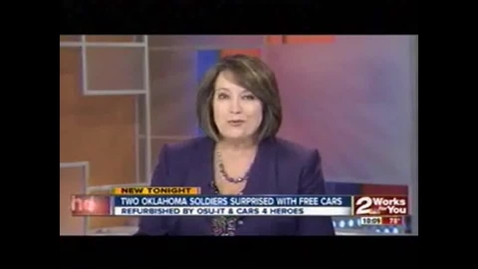 Thumbnail for IN THE NEWS:  OSU IT Provides Free Cars For Two Oklahoma Soldiers