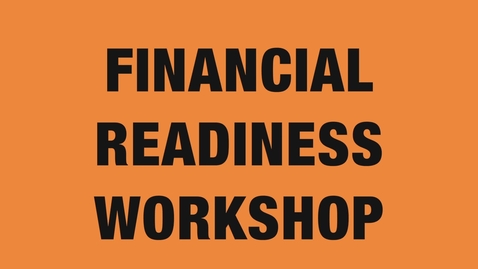 Thumbnail for We are Oklahoma: Financial Readiness Workshop