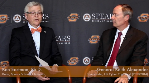 Thumbnail for Dean Eastman Interviews General Keith Alexander
