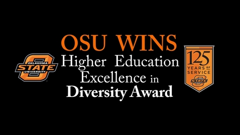 Thumbnail for OSU Wins Higher Education Excellence in Diversity Award 2015
