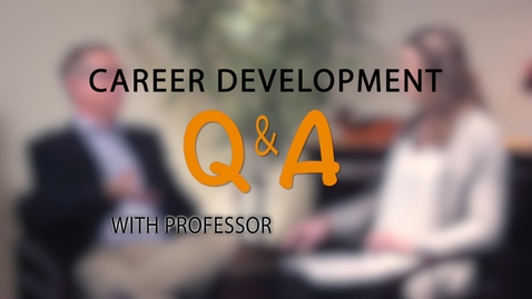 Thumbnail for entry Eastin Center Q&amp;A - When to Take Your Dream Job