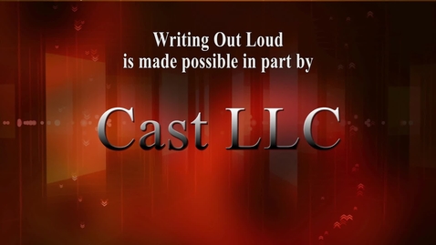 Thumbnail for entry Writing Out Loud: Gray Frederickson (Original air date 11/3/14)