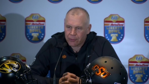 Thumbnail for 12/28/18 Cowboy Football:  Jim Knowles Speaks to the Media