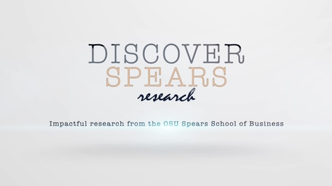 Thumbnail for Spears Business Research Minute - Greg Eaton