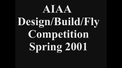 Thumbnail for Aerospace Design: 2001 Team Black &quot;Raven&quot; Small