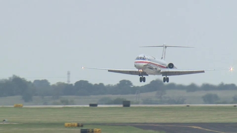 Thumbnail for entry American Airlines Donates an MD-80 to Oklahoma State University