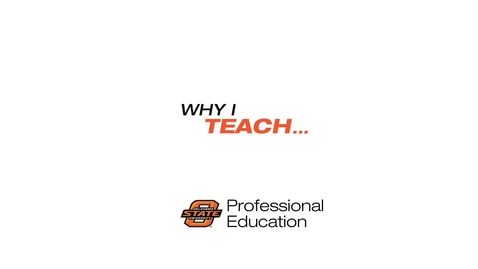 Thumbnail for Why I Teach