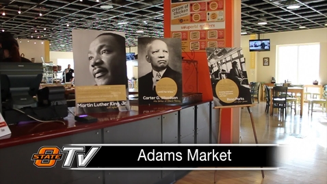 Thumbnail for entry Adams Market Celebrates Black History Month