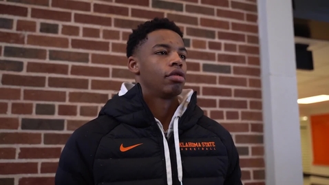 Thumbnail for 12/13/19 Cowboy Basketball:  Avery Anderson III Speaks to the Media