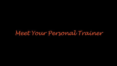 Thumbnail for entry Meet Your Personal Trainer: Holden Harper