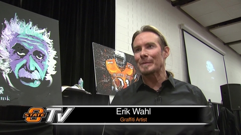 Thumbnail for entry Graffiti Artist Erik Wahl